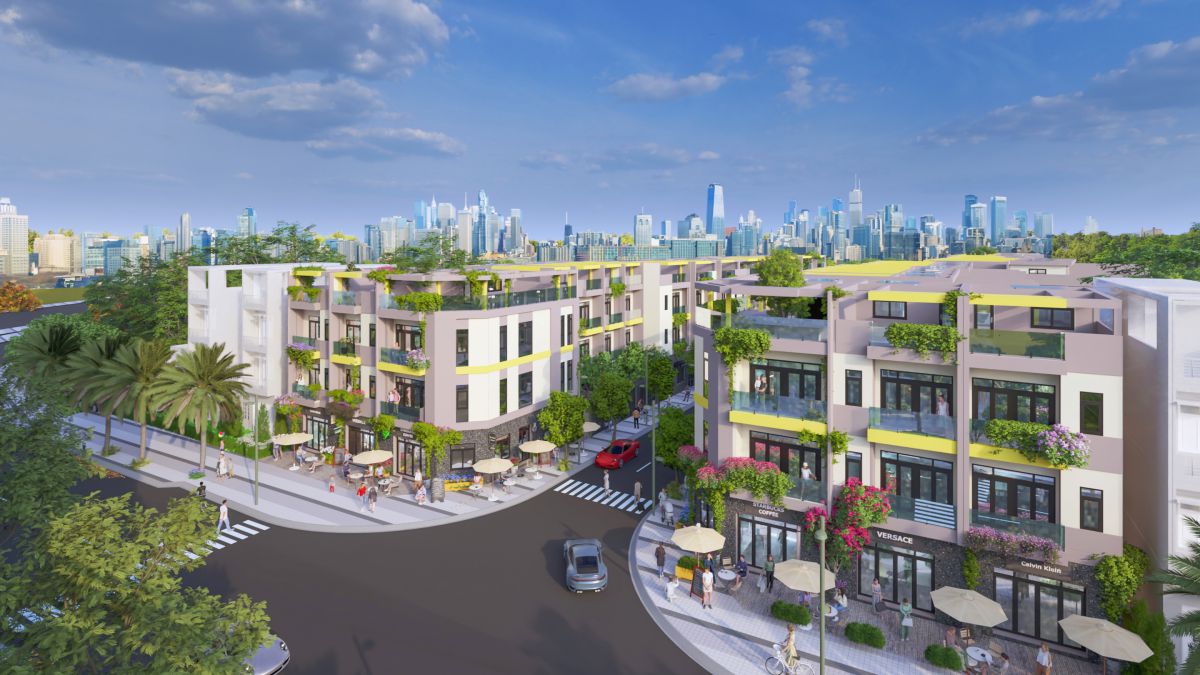 Nhà phố Bcons Eden Park