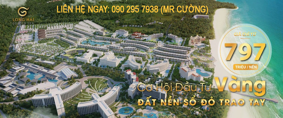 Đất nền Golden Sea Long Hải