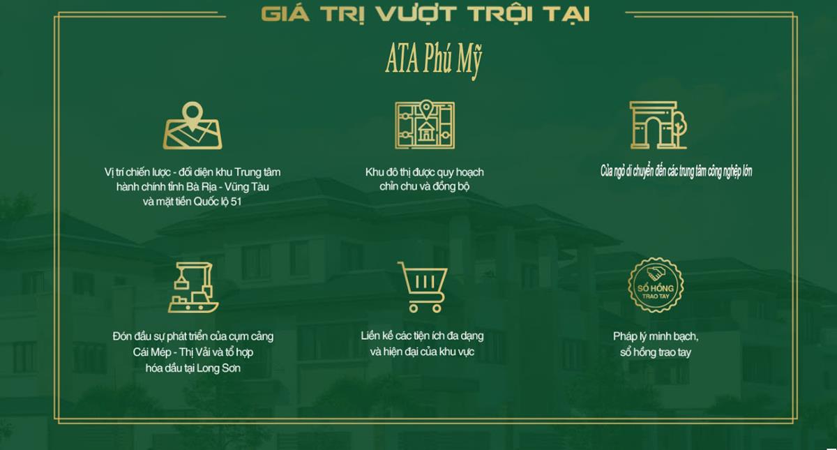 Ưu điểm dự án ATA Phú Mỹ