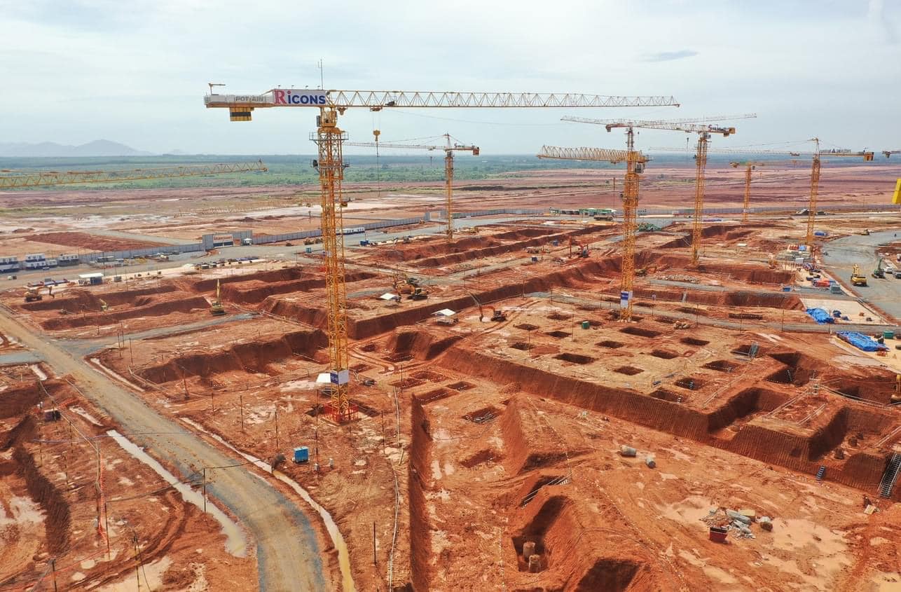 Tiến độ sân bay Long Thành