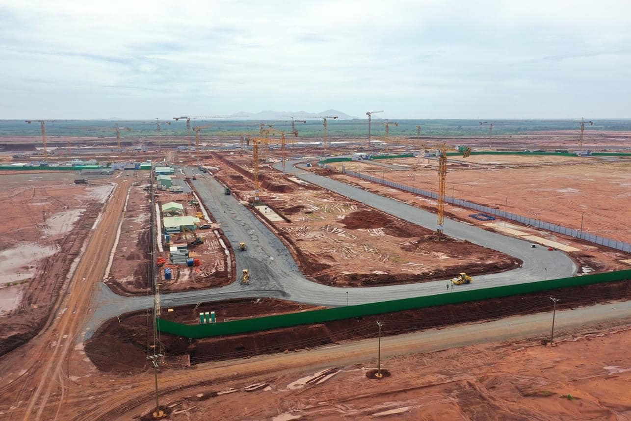 Tiến độ sân bay Long Thành