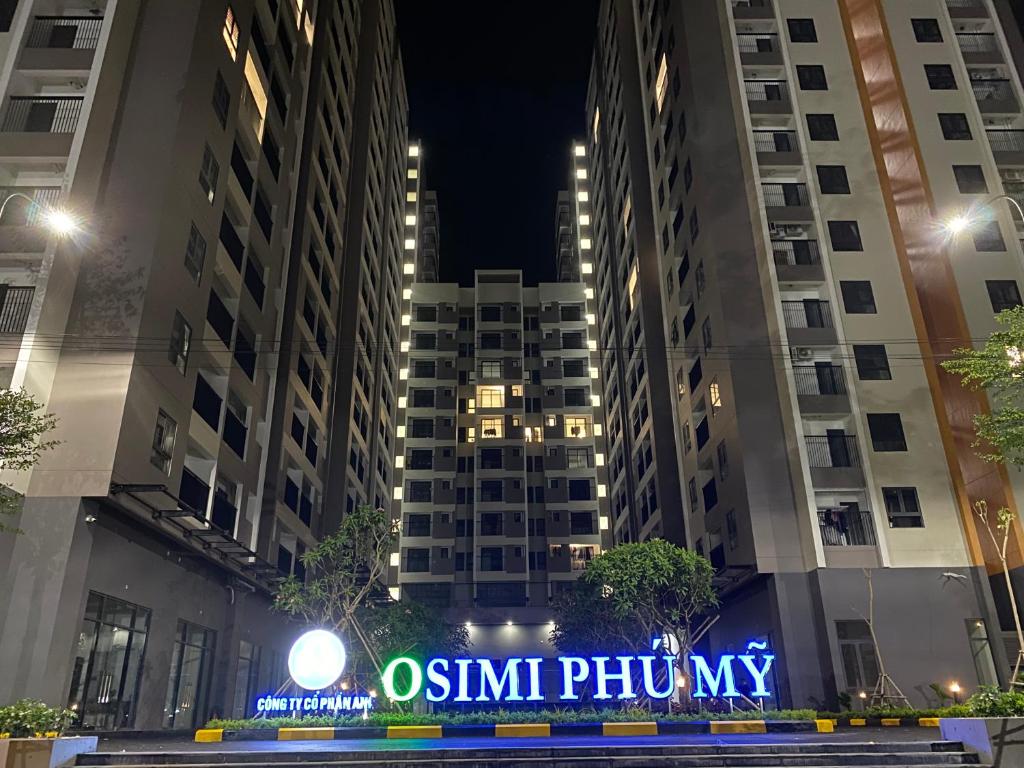 Hình ảnh chung cư Osimi Phú Mỹ về đêm